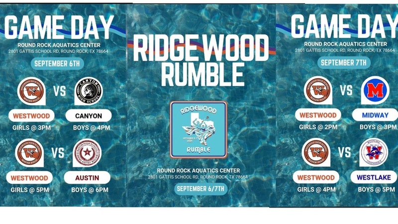 Ridgewood Rumble Water Polo Tournament Schedule