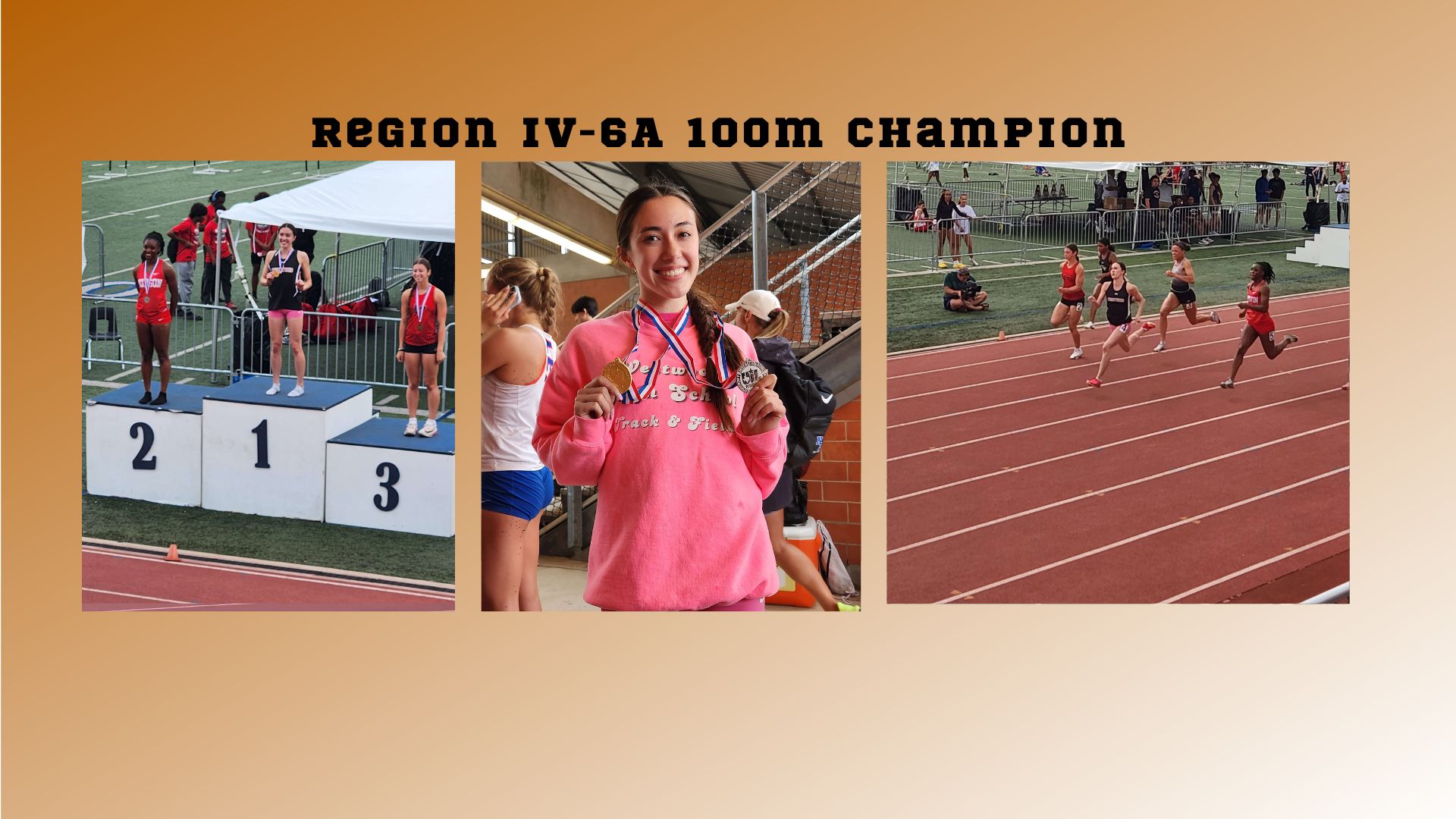 Hewett Clinches 100m at Regionals